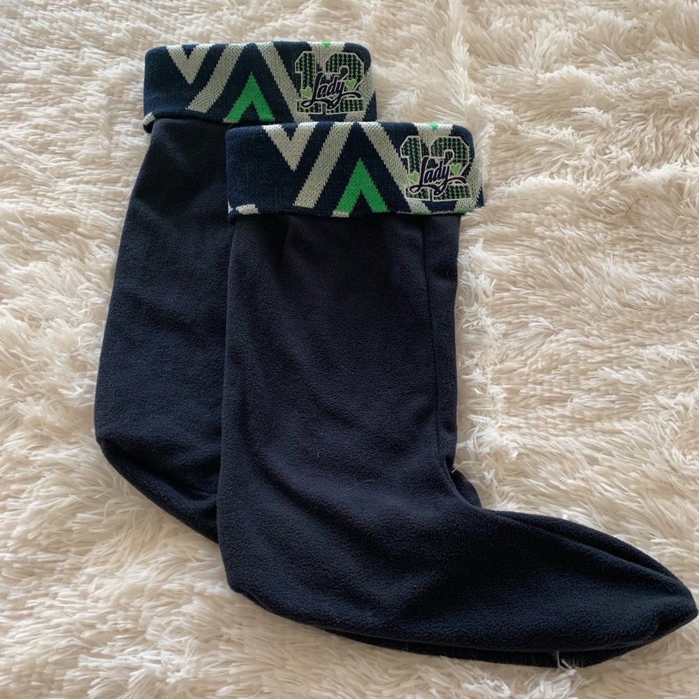 Seahawks Lady 12 Boot Warmers Never Worn